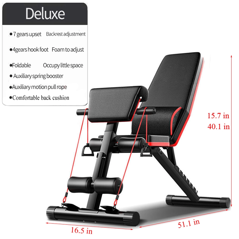 Home Gym Weight - Popular Banco de Ejercicios Plegable Ajustable