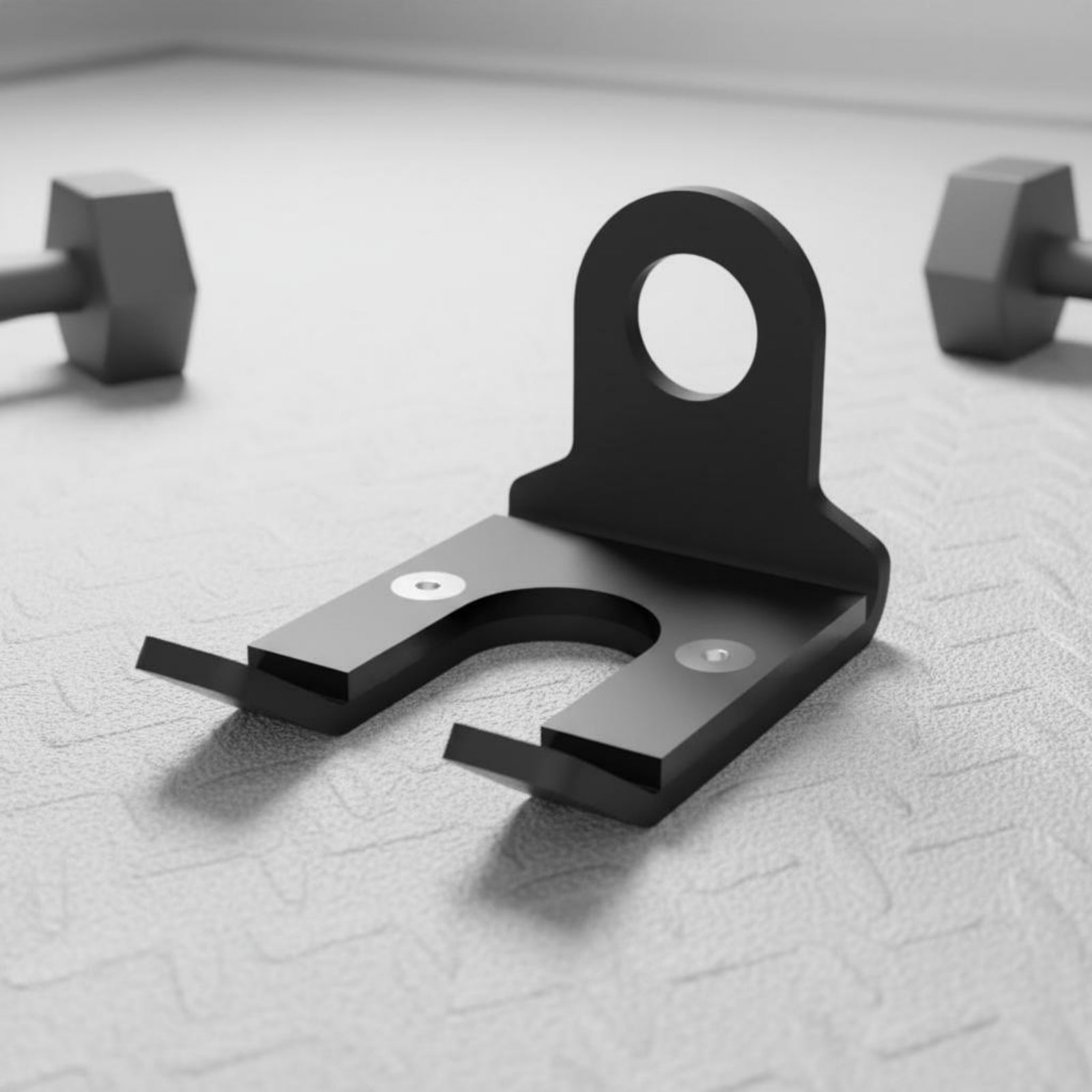 Home Gym Wall - Soporte de Barra Individual para Montar