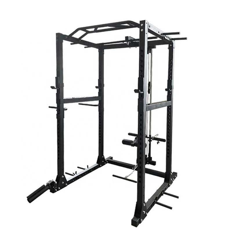 Lat Pulldown Cable - Jaula de potencia comercial con sistema