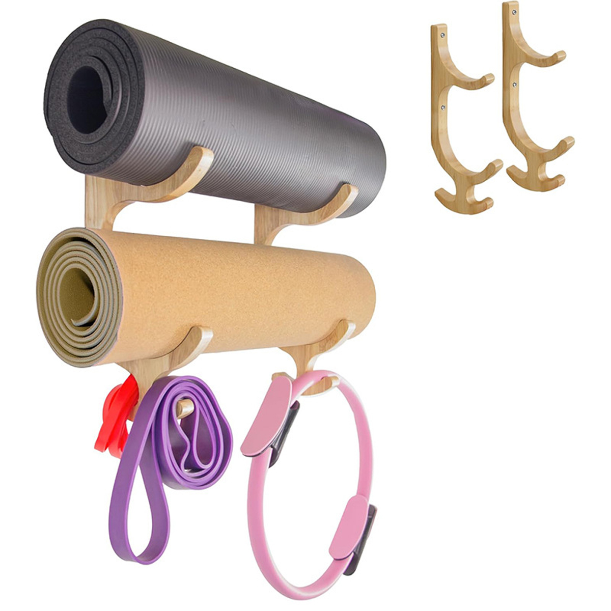 Soporte de pared para bandas d - Home Gym Wall reseña y precio