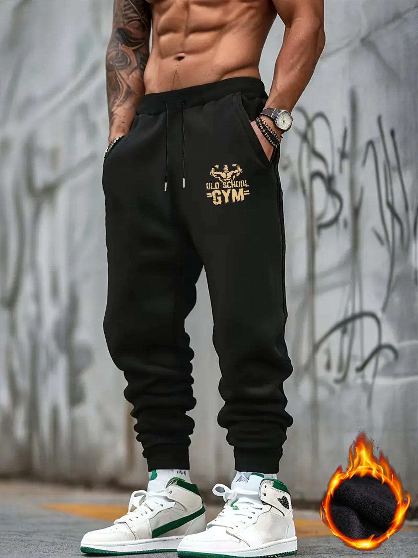 Pantalones Deportivos para Hom - Home Gym Old School reseña y precio