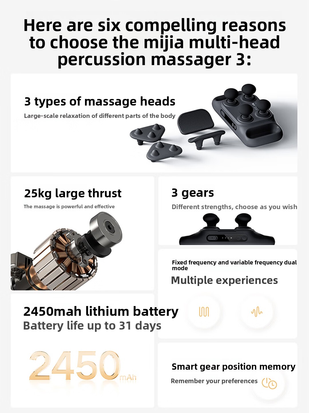 Pistola de Masaje Mijia Multi- - Home Gym House reseña y precio