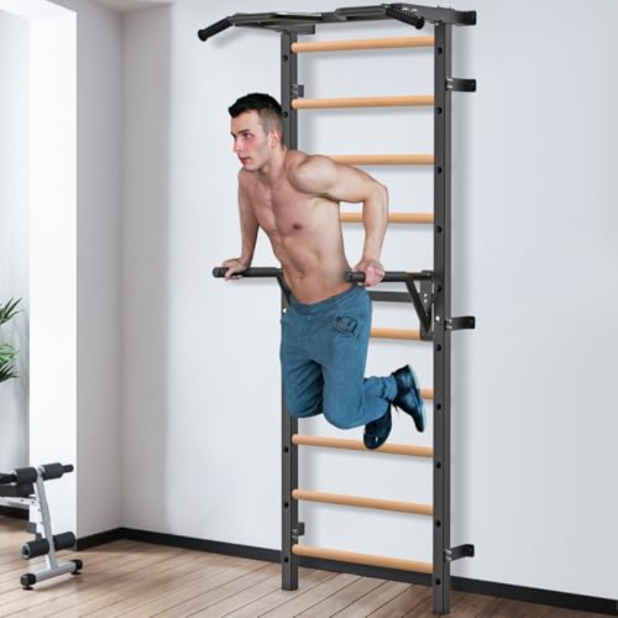 Barra de Gimnasia Montada en P - Home Gym Wall reseña y precio