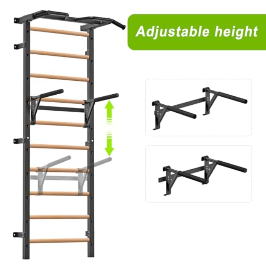 Barra de Gimnasia Montada en P - Home Gym Wall reseña y precio