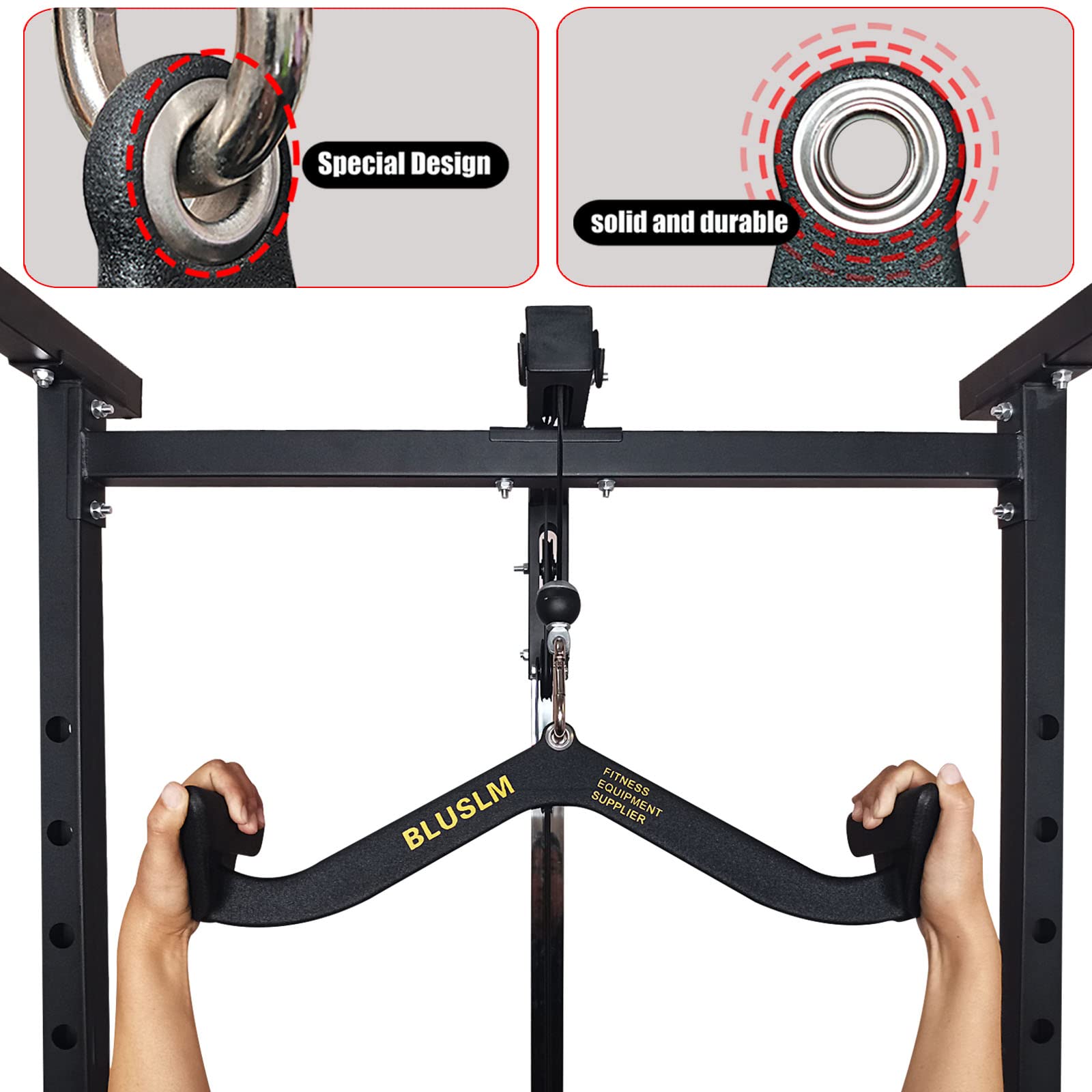Empuñadura extraíble Lat para  - Lat Pulldown Cable reseña y precio