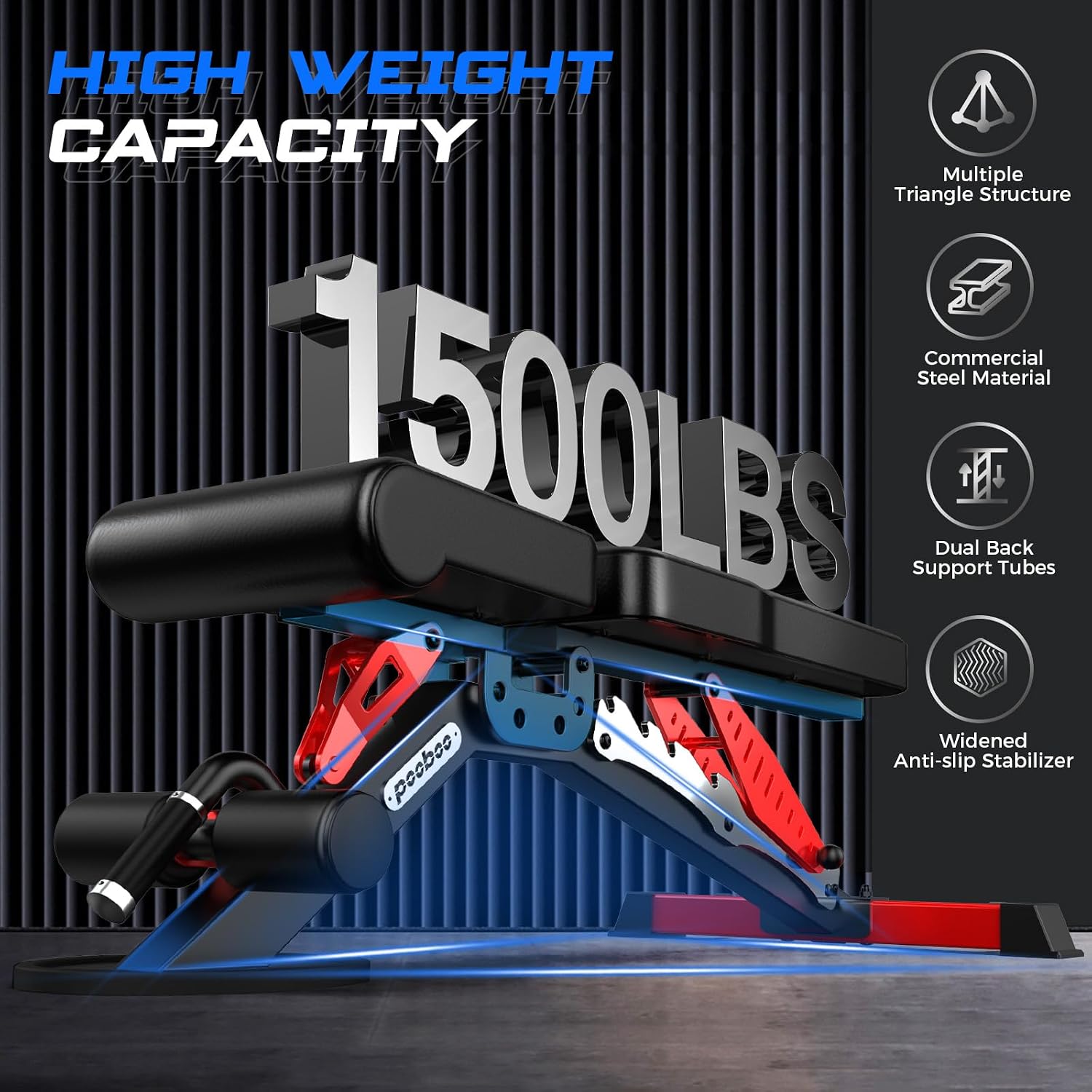 Banco de Pesas Ajustable, Banc - Home Gym Weight reseña y precio