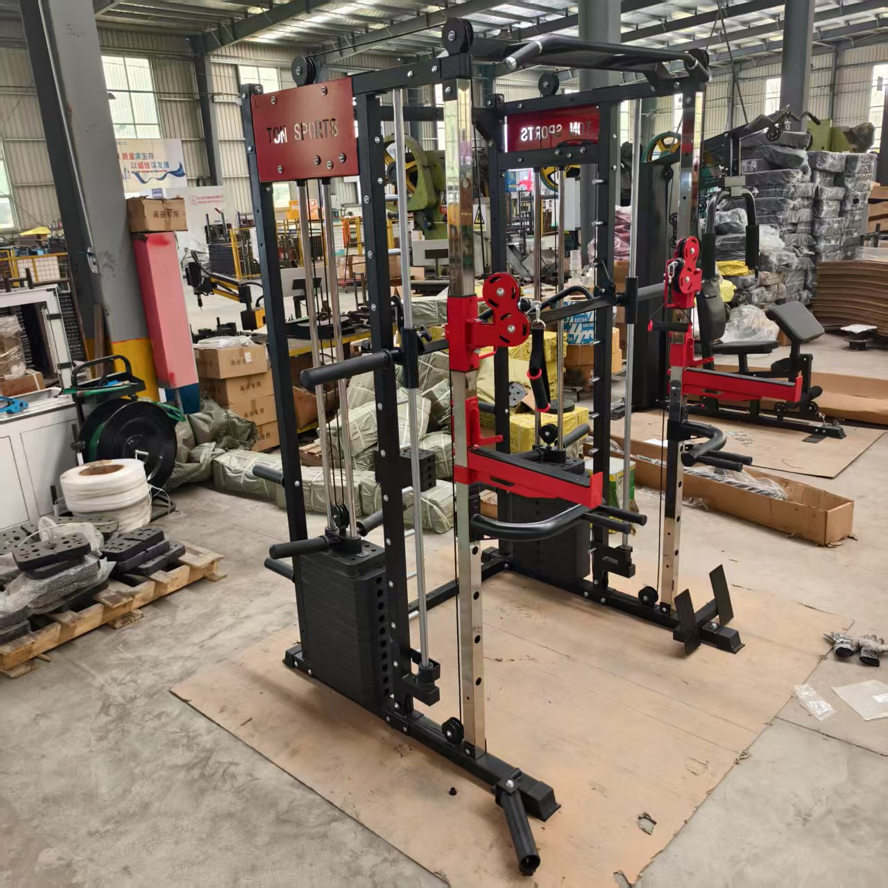 Máquina Smith Multifuncional F - All In One Gym Home Equipment reseña y precio