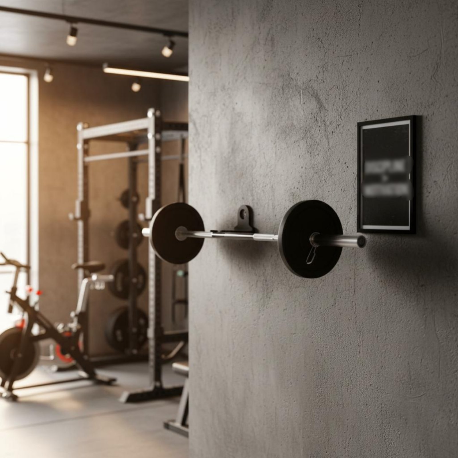 Soporte de Barra Individual pa - Home Gym Wall reseña y precio