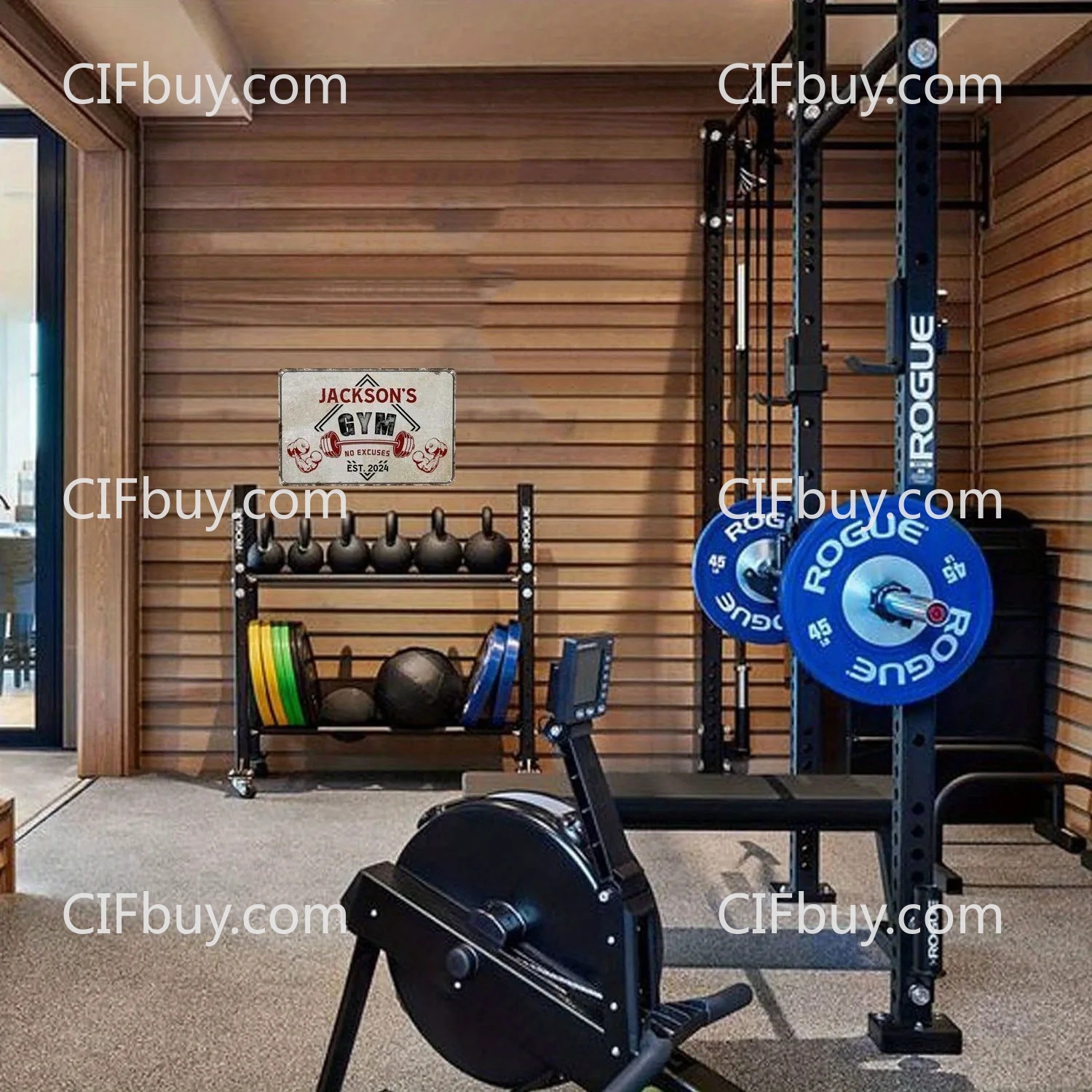 Placa Metálica Vintage Persona - Home Gym Wall reseña y precio