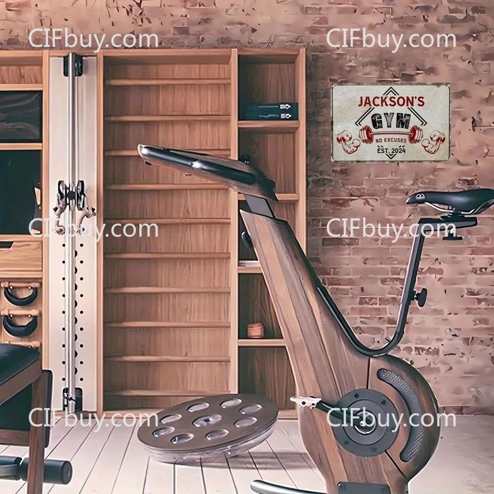 Placa Metálica Vintage Persona - Home Gym Wall reseña y precio
