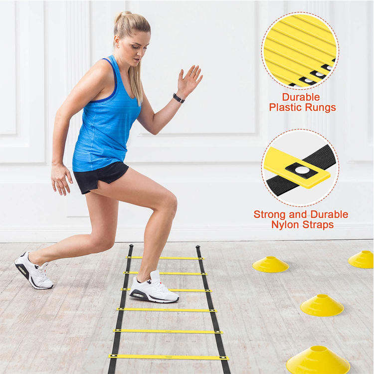 Juego de equipo de entrenamien - Agility Ladder Speed reseña y precio