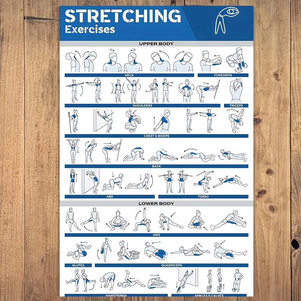 Póster moderno con etiquetas d - Home Gym Wall reseña y precio