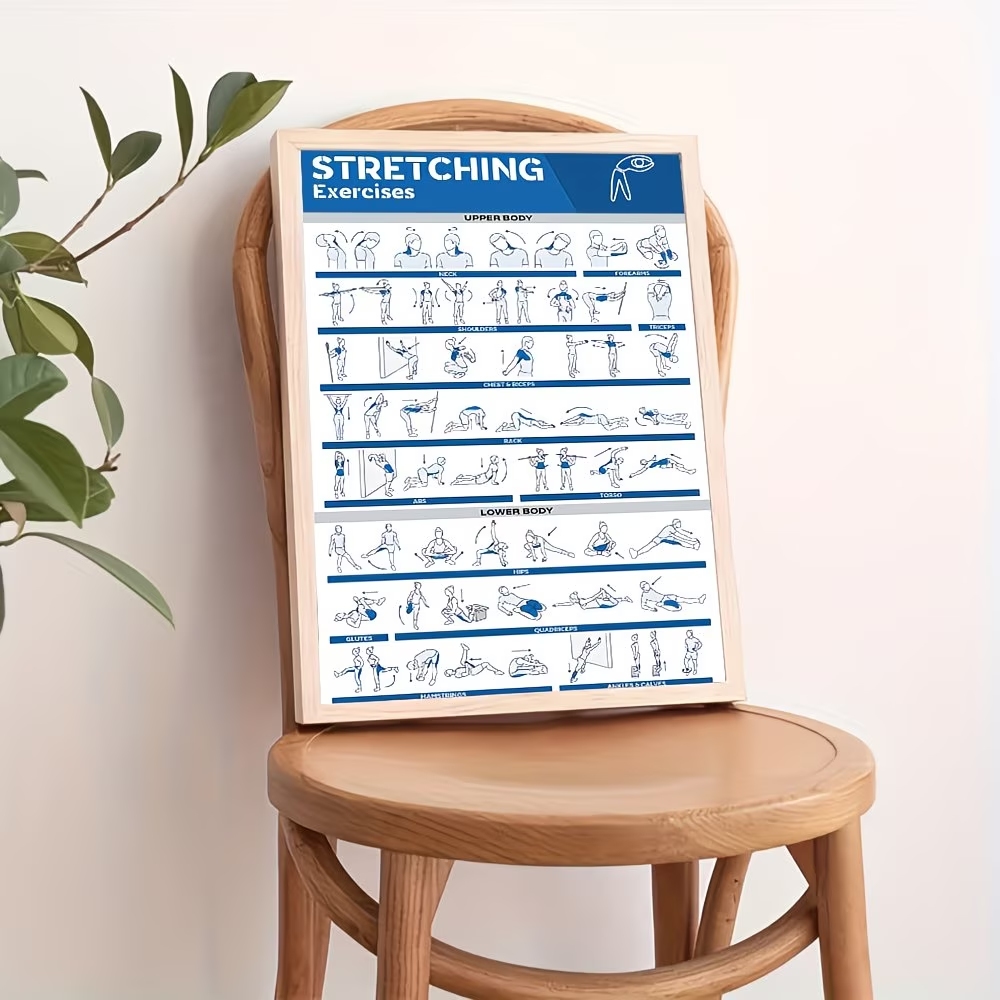 Póster moderno con etiquetas d - Home Gym Wall reseña y precio