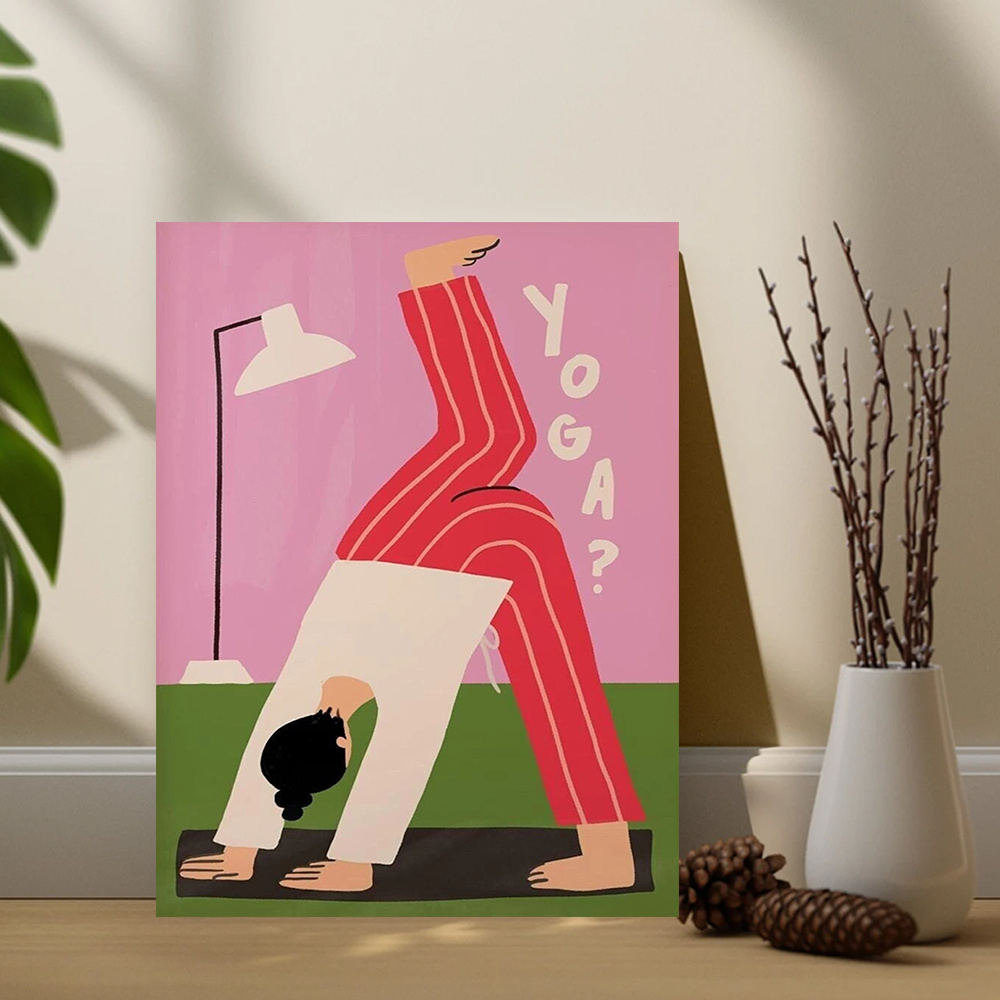 Impresión en lienzo de Yoga Do - Home Gym Minimalist reseña y precio