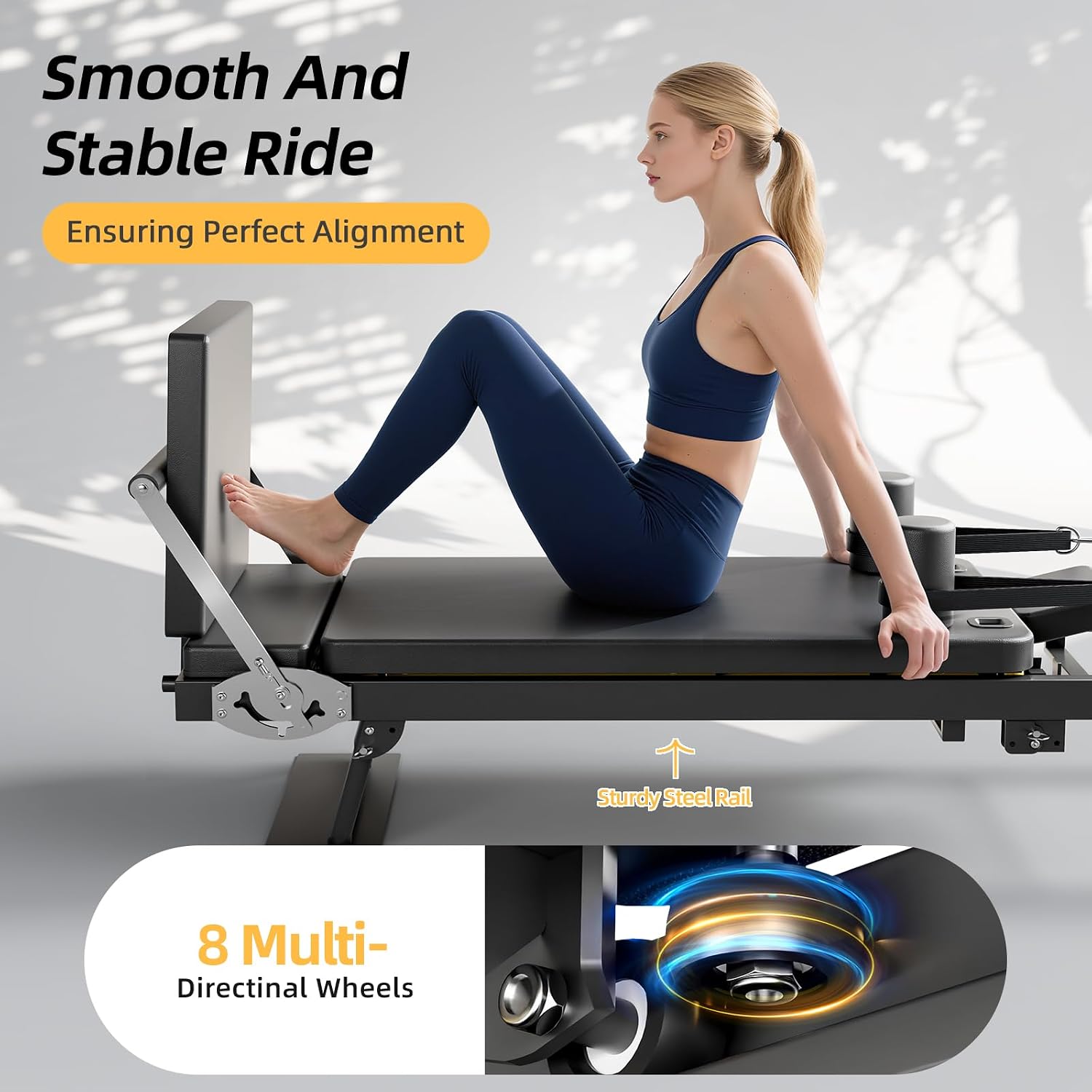 Máquina de Pilates Plegable, E - Home Gym Minimalist reseña y precio