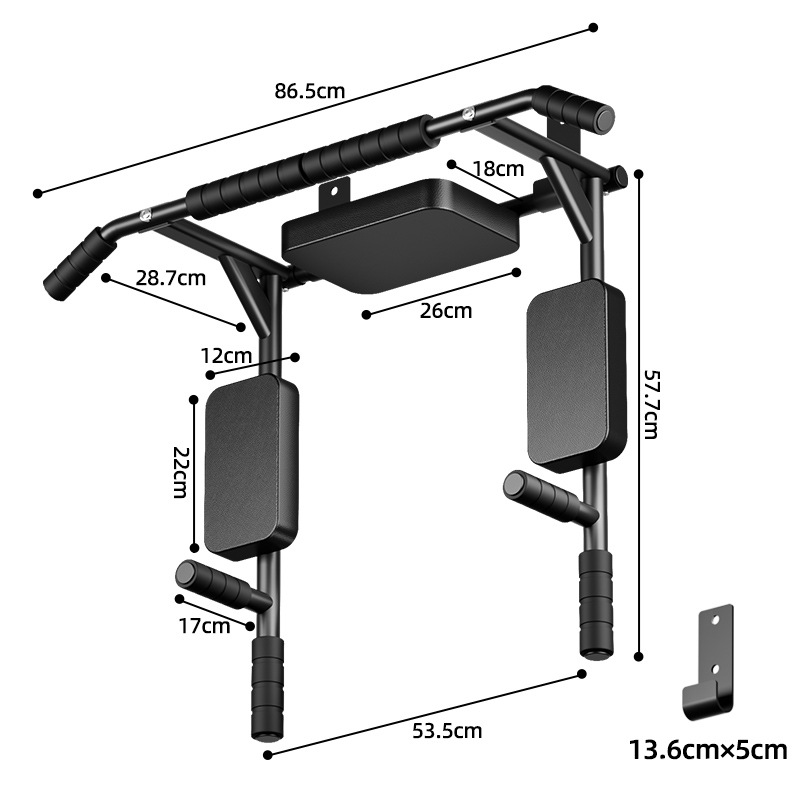 Barra de dominadas multifuncio - Home Gym Wall reseña y precio