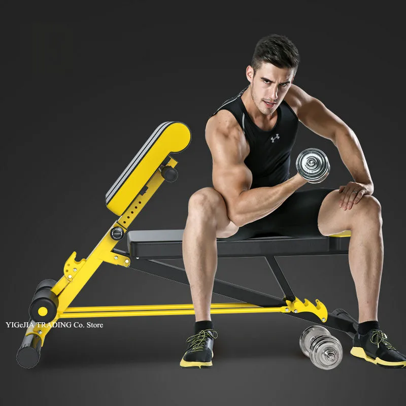 Banco Abdominal Ajustable Mult - All In One Gym Home Equipment reseña y precio