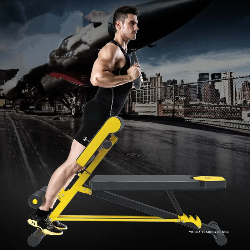 Banco Abdominal Ajustable Mult - All In One Gym Home Equipment reseña y precio