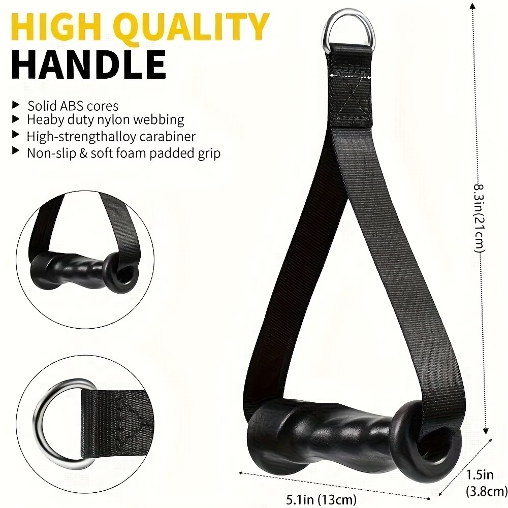 1 Par de Agarraderas Ergonómic - Lat Pulldown Cable reseña y precio